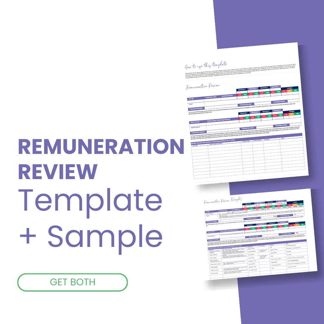 Remuneration Review (Template)